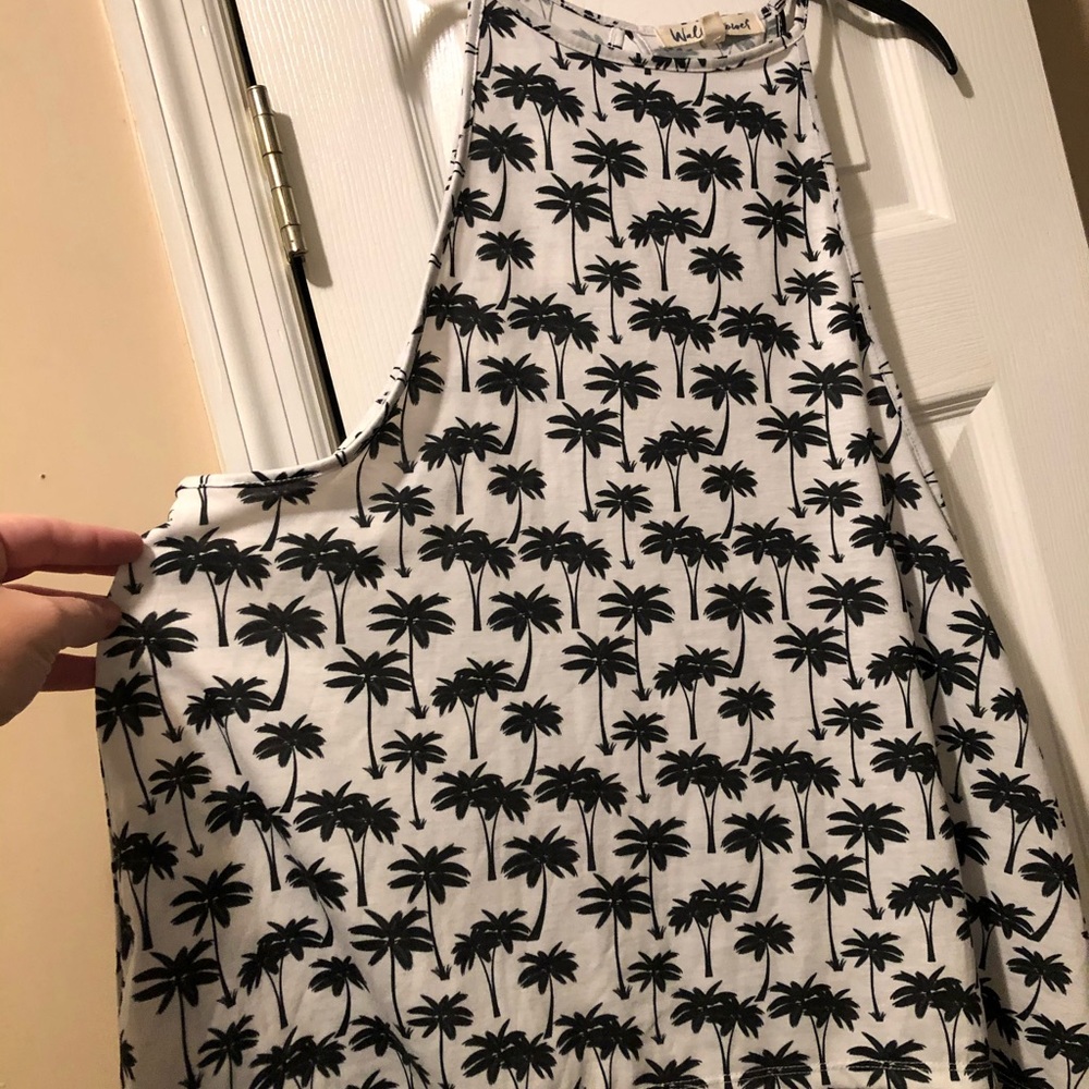 Palm tree muscle tank!!